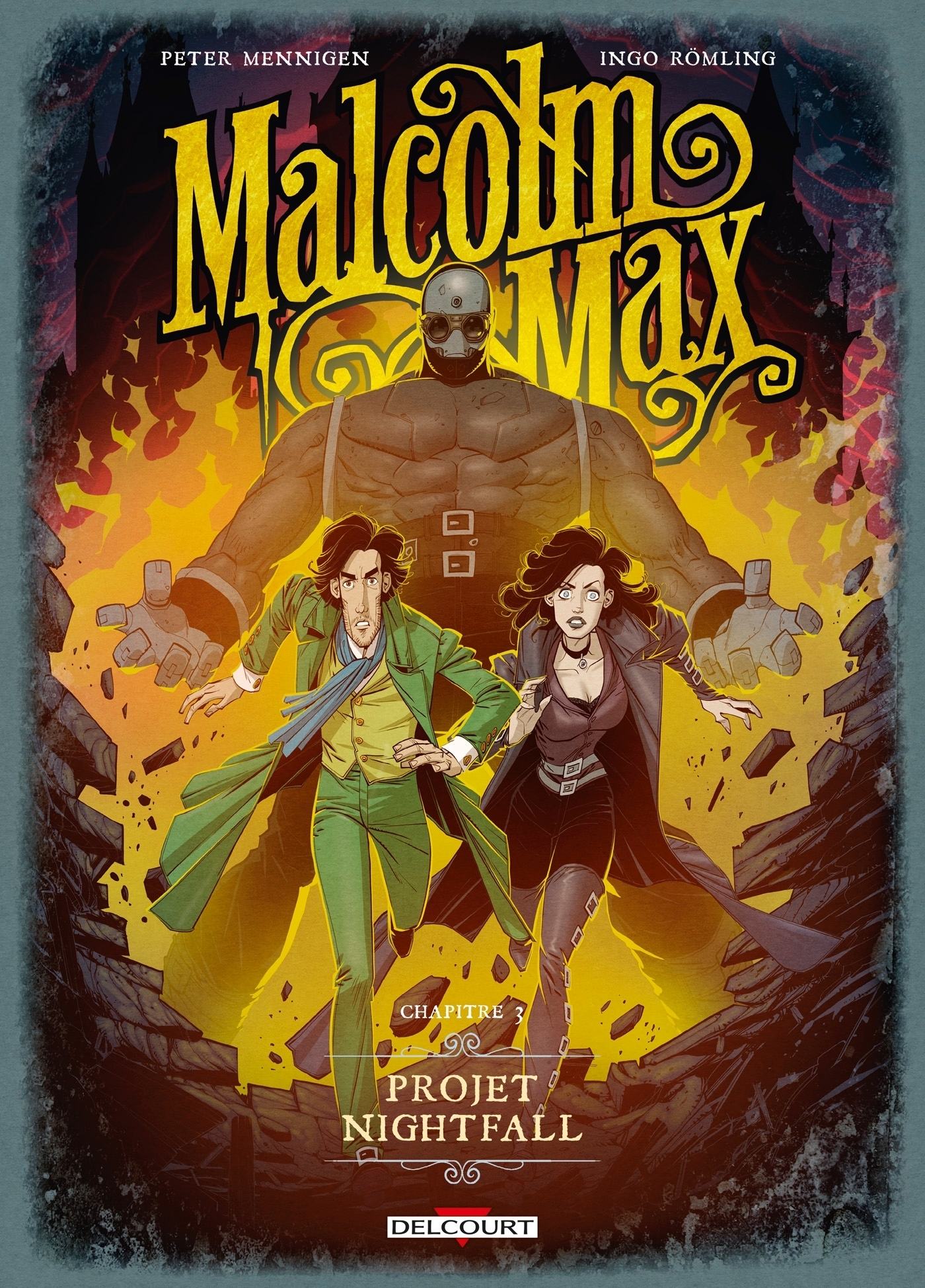 Malcolm Max Tome 3 - Projet Nightfall (BD)