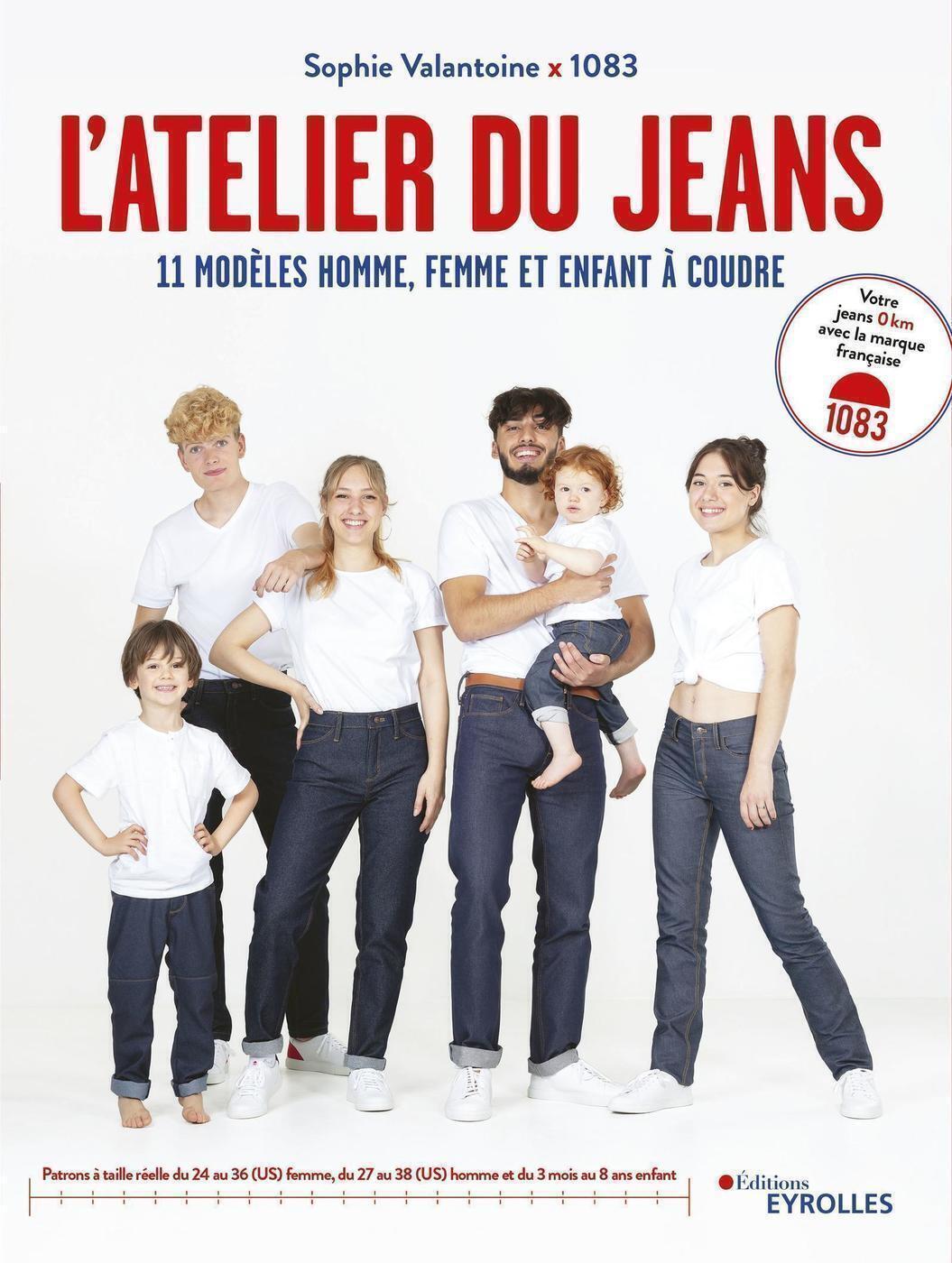 L'atelier du jeans - 11 modèles homme, femme et enfant à coudre (Broché)