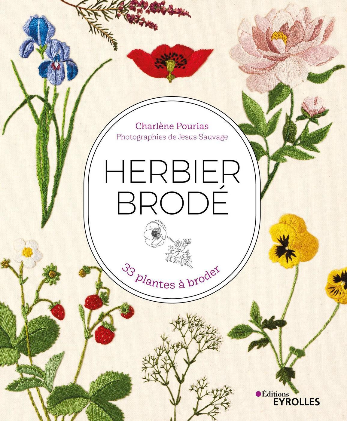 Herbier brodé - 33 plantes à broder (Broché)