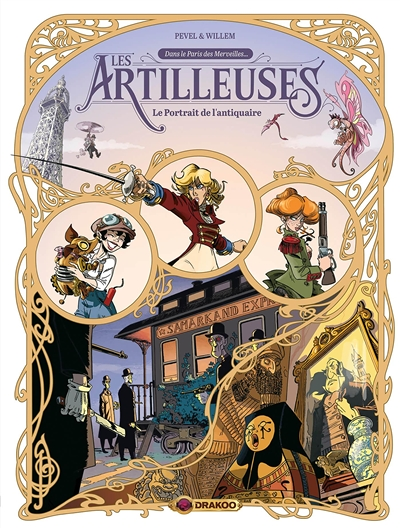 Les Artilleuses - vol. 02/3 - Le portrait de l'antiquaire (BD)