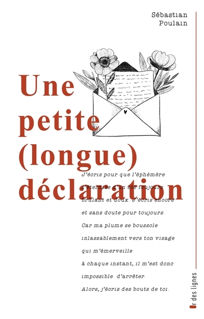 Une petite (longue) déclaration (Grand format)