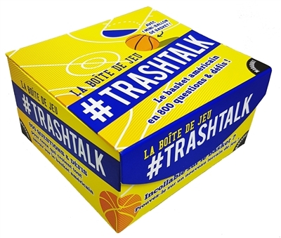 La boîte de jeu #Trashtalk - Le basket américain en 800 questions et défis ! (Coffret)