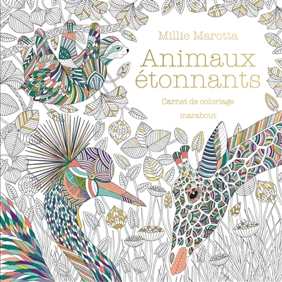 Animaux étonnants - Carnet de coloriage (Broché)