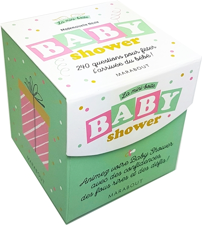 Mini boite baby shower (Coffret)