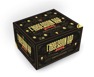 La boîte à quiz L'Obsession RAP (Coffret)