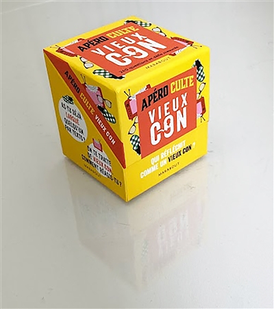 Mini-boîte Apéro culte- Vieux con (Coffret)