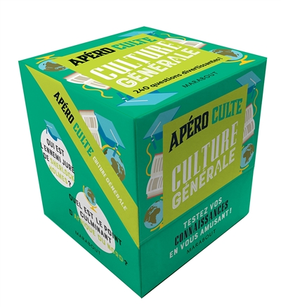 Mini-boîte Apéro culte - Culture générale (Coffret)