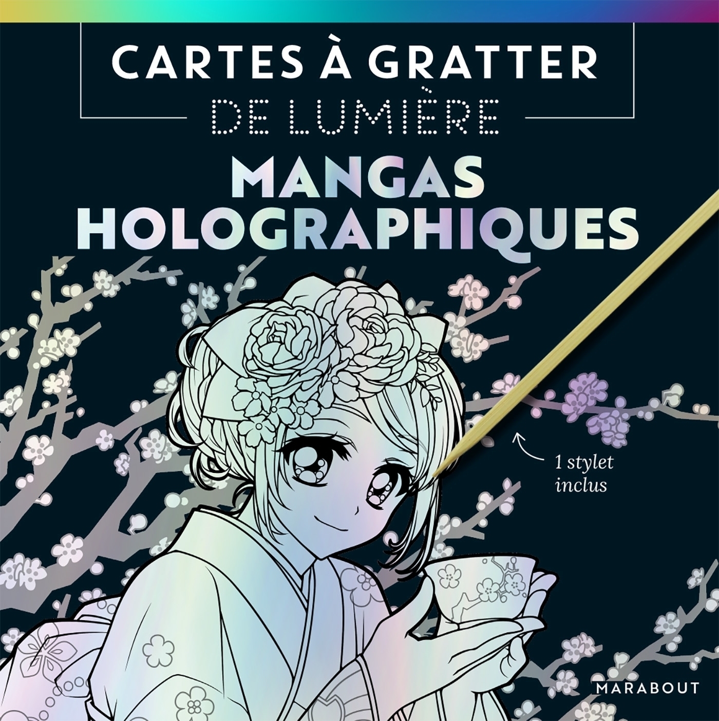 Cartes à gratter de lumière - Mangas holographiques (Cartonné)