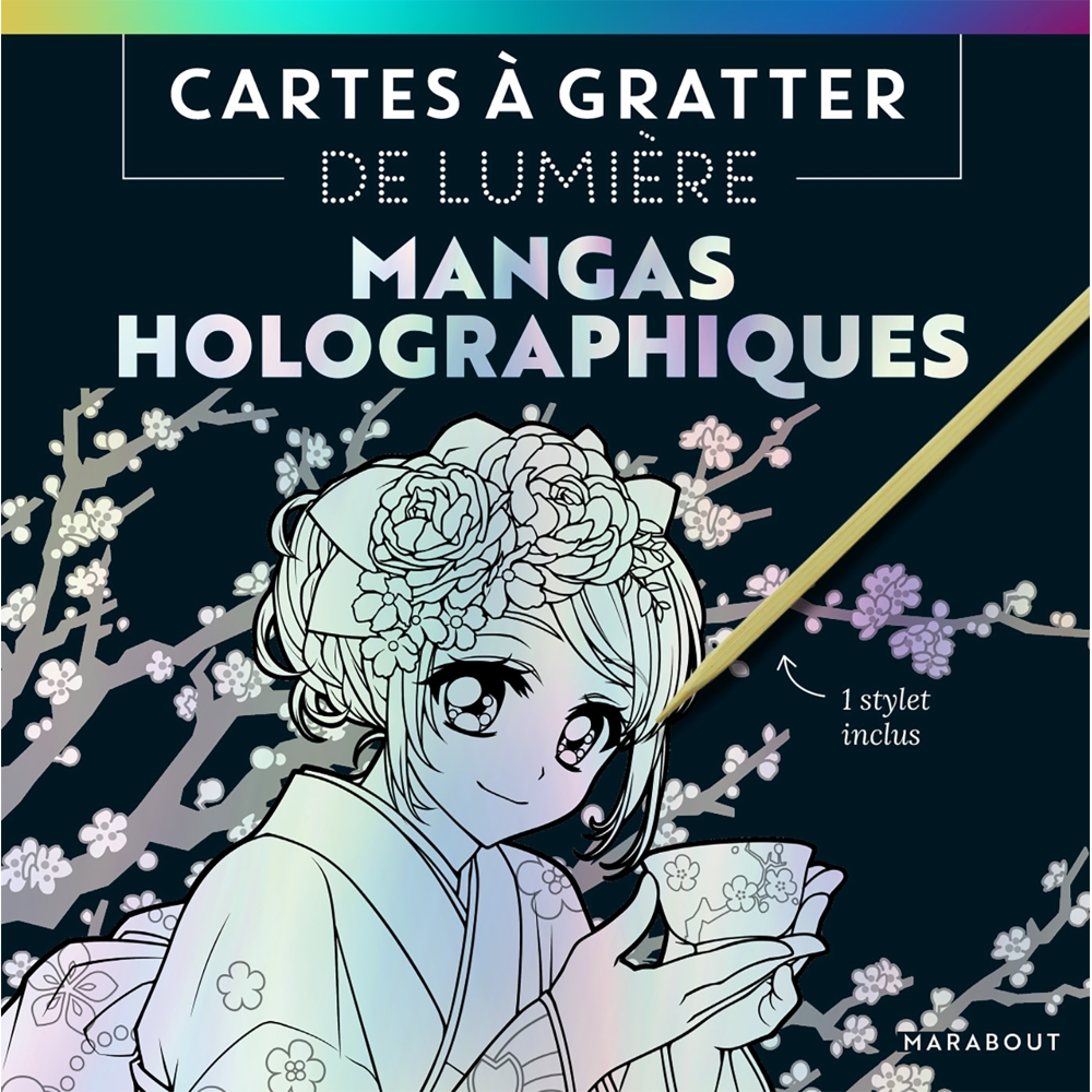 Cartes à gratter de lumière - Mangas holographiques (Cartonné)