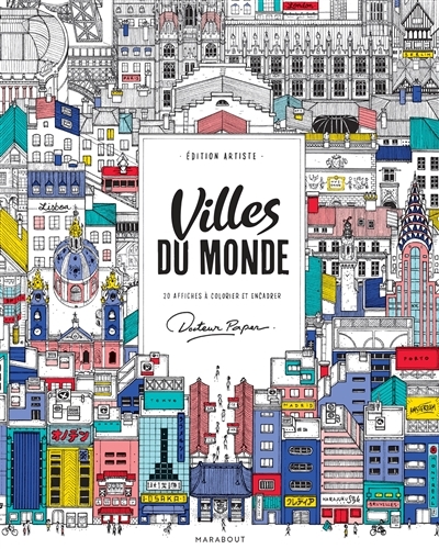 Villes du monde - Edition artiste (Broché)
