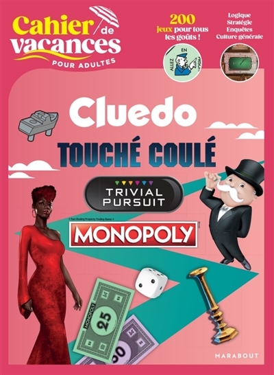 Cahier de vacances Multijeux Hasbro (Broché)