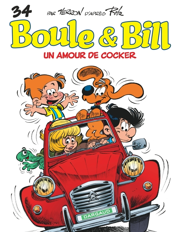 Boule & Bill - Tome 34 - Un amour de cocker (BD)