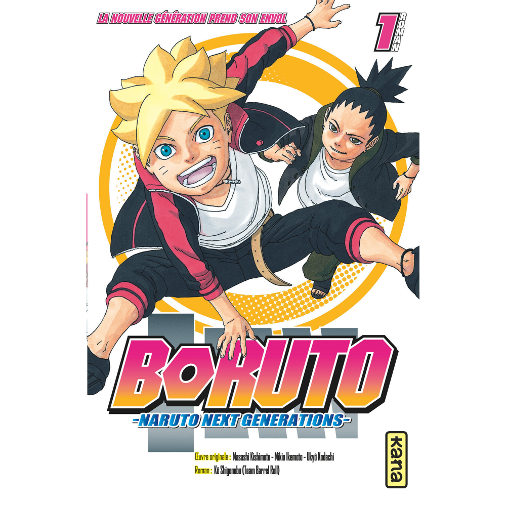 Boruto - romans - Tome 1 - La nouvelle génération prend son envol (Poche)