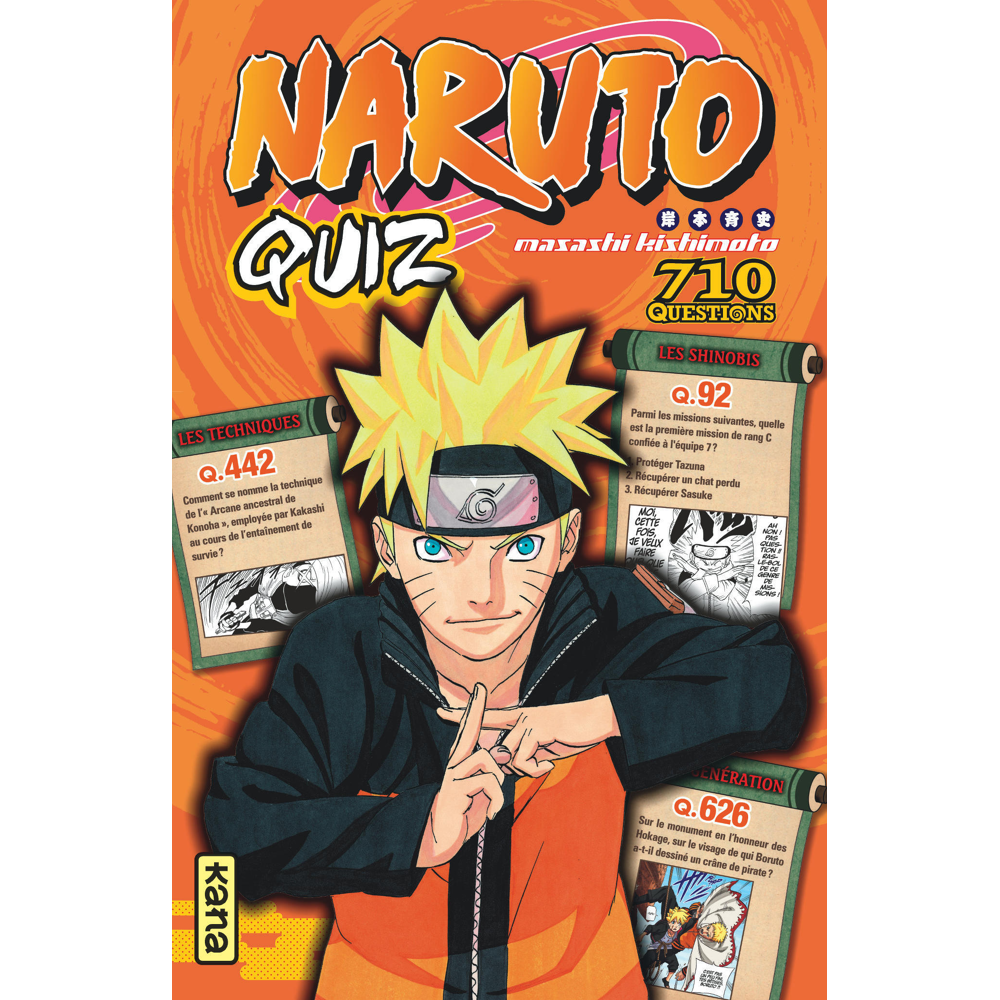 Naruto Quiz (Broché)