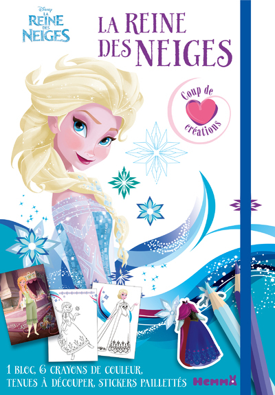 Disney La Reine des Neiges Coup de coeur créations (Jeunesse)