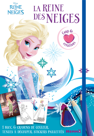 Disney La Reine des Neiges Coup de coeur créations (Jeunesse)