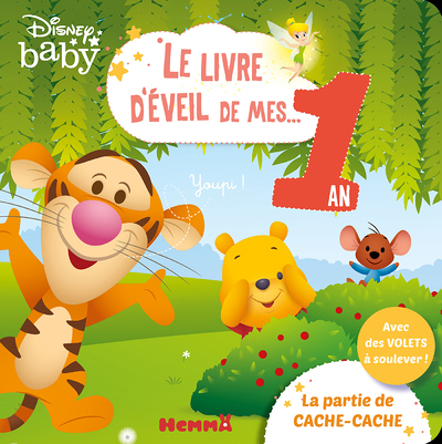 Disney Baby Le livre d'éveil de mes 1 an - La partie de cache-cache (Jeunesse)