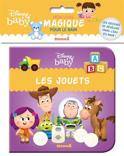 Disney Baby Mon livre magique pour le bain - Les jouets (Jeunesse)
