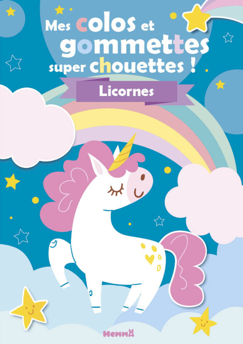 Mes gommettes super chouettes ! - Licornes (Jeunesse)