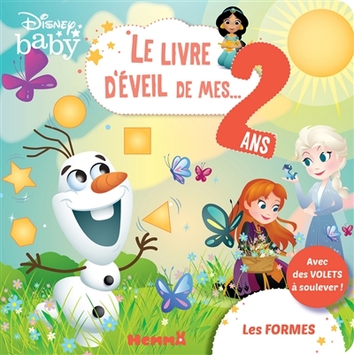 Le livre d'éveil de mes... 2 ans - Les formes (Cartonné)