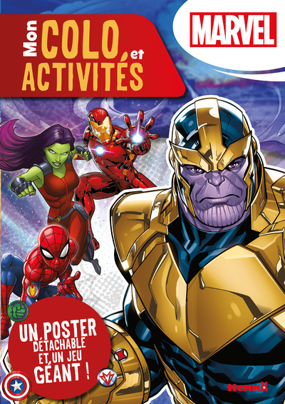 Marvel - Mon colo et activités (Broché)
