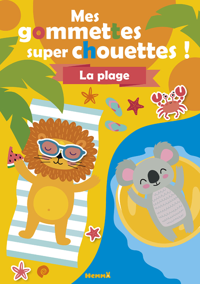 Mes gommettes super chouettes ! La plage (Broché)
