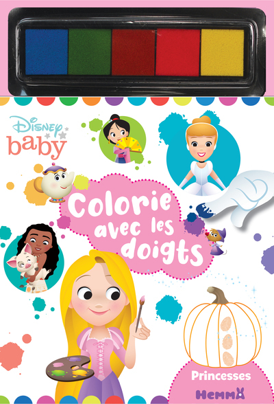 Colorie avec les doigts - Princesses (Broché)