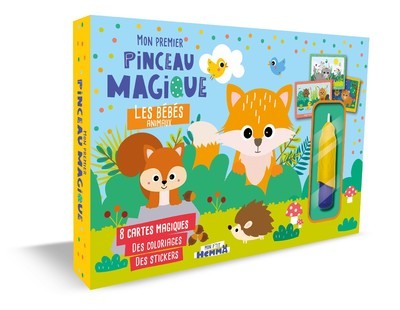 Mon premier pinceau magique - Les bébés animaux (Coffret)