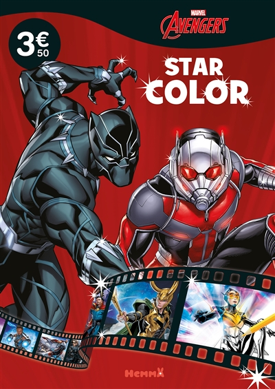 Marvel Avengers - Star Color (Black Panther et Ant-Man) (Broché)