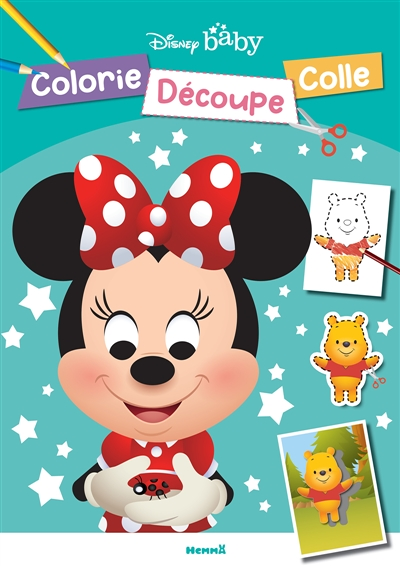 Disney Baby - Colorie, découpe, colle (Broché)