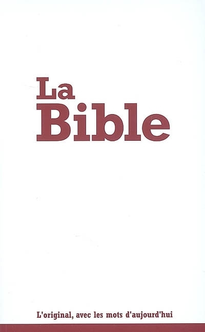Bible Segond 21 brochée (Broché)