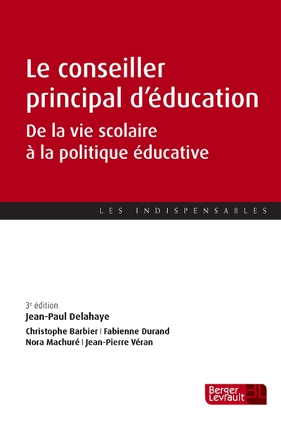 CONSEILLER PRINCIPAL D'EDUCATION 3E ED (Broché)