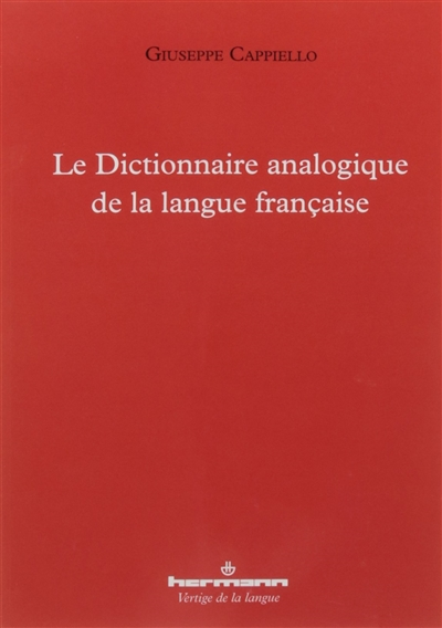 Le Dictionnaire analogique de la langue française (Broché)
