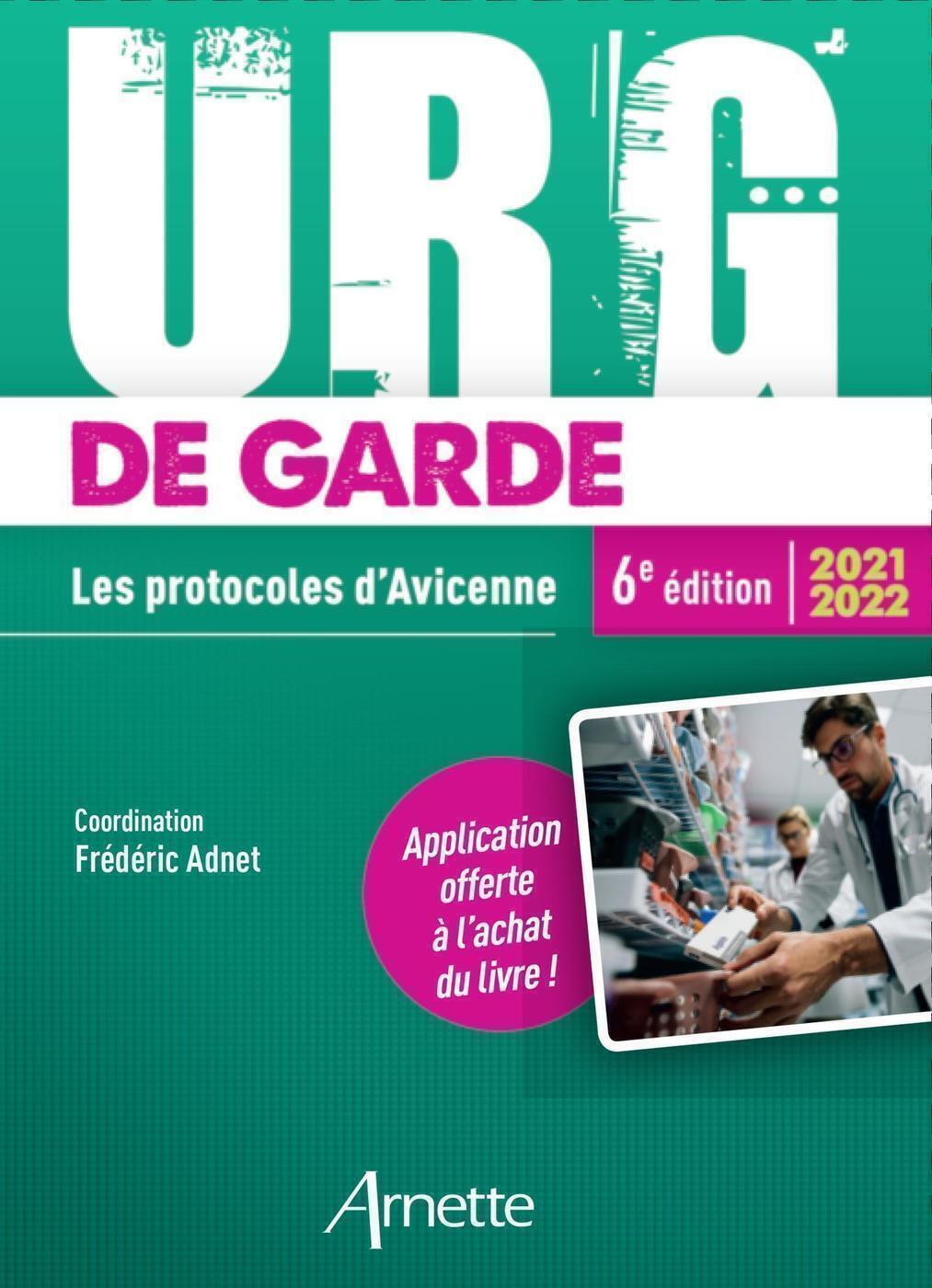 URG' de Garde 2021-2022 - Les protocoles d'Avicenne (Broché)