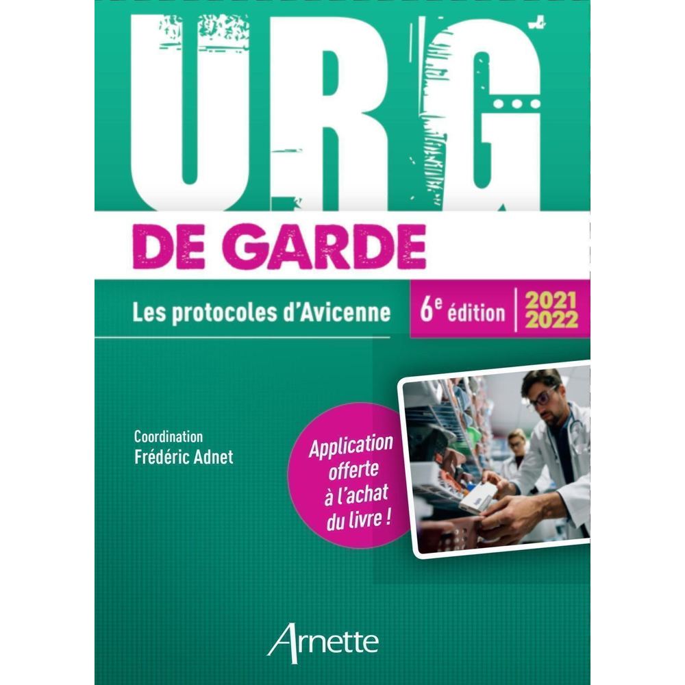 URG' de Garde 2021-2022 - Les protocoles d'Avicenne (Broché)