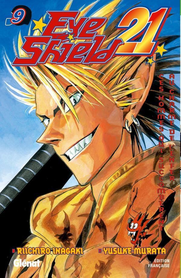 Eyeshield 21 - Tome 9 - Ces hommes qui succombèrent au charme de l'enfer (Manga)