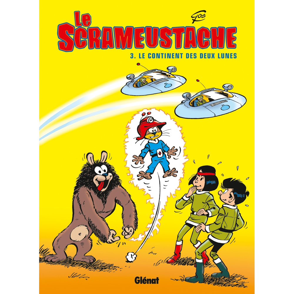 Le Scrameustache - Tome 3 - Le continent des deux lunes (BD)