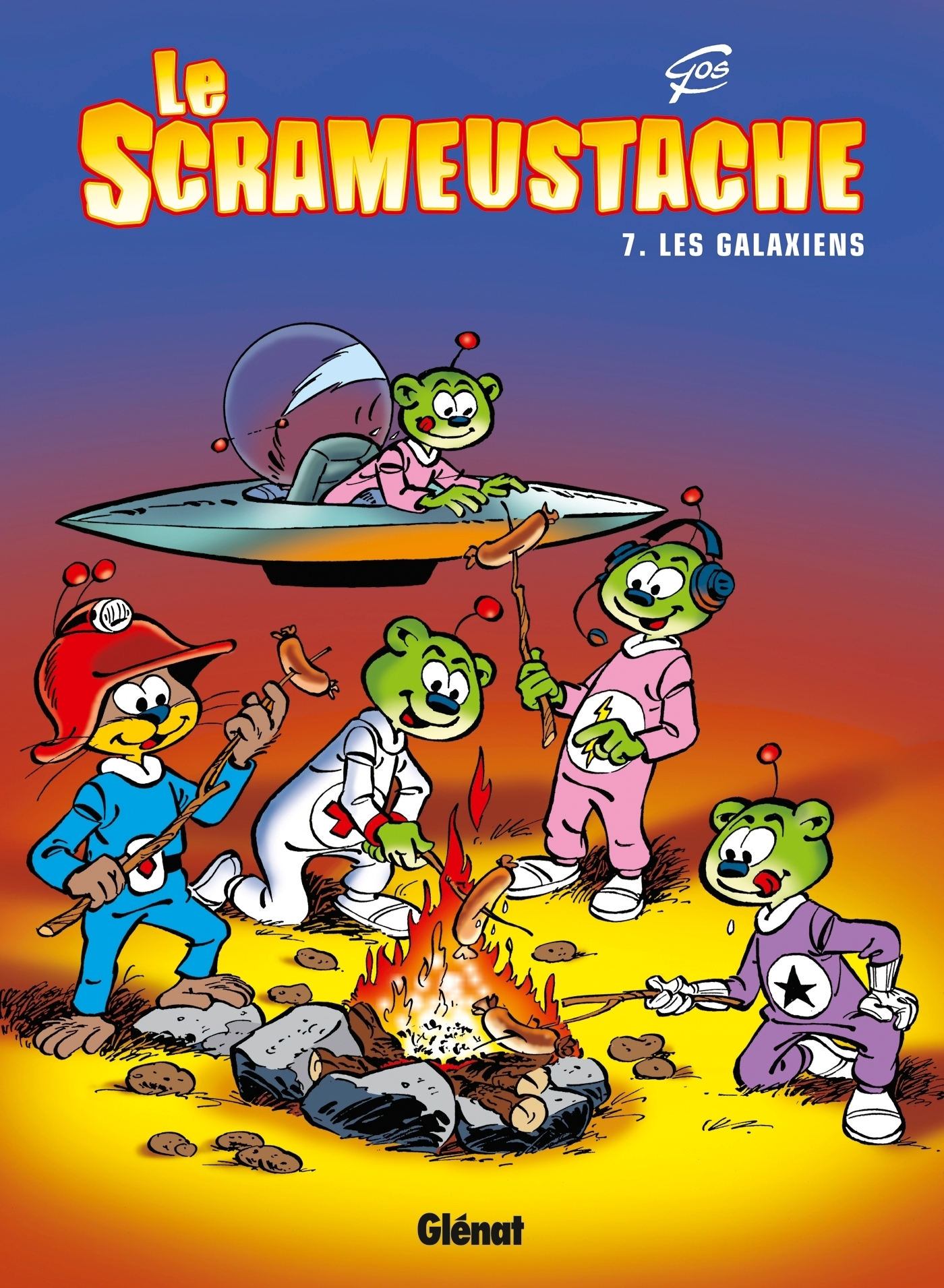 Le Scrameustache - Tome 7 - Les galaxiens (BD)