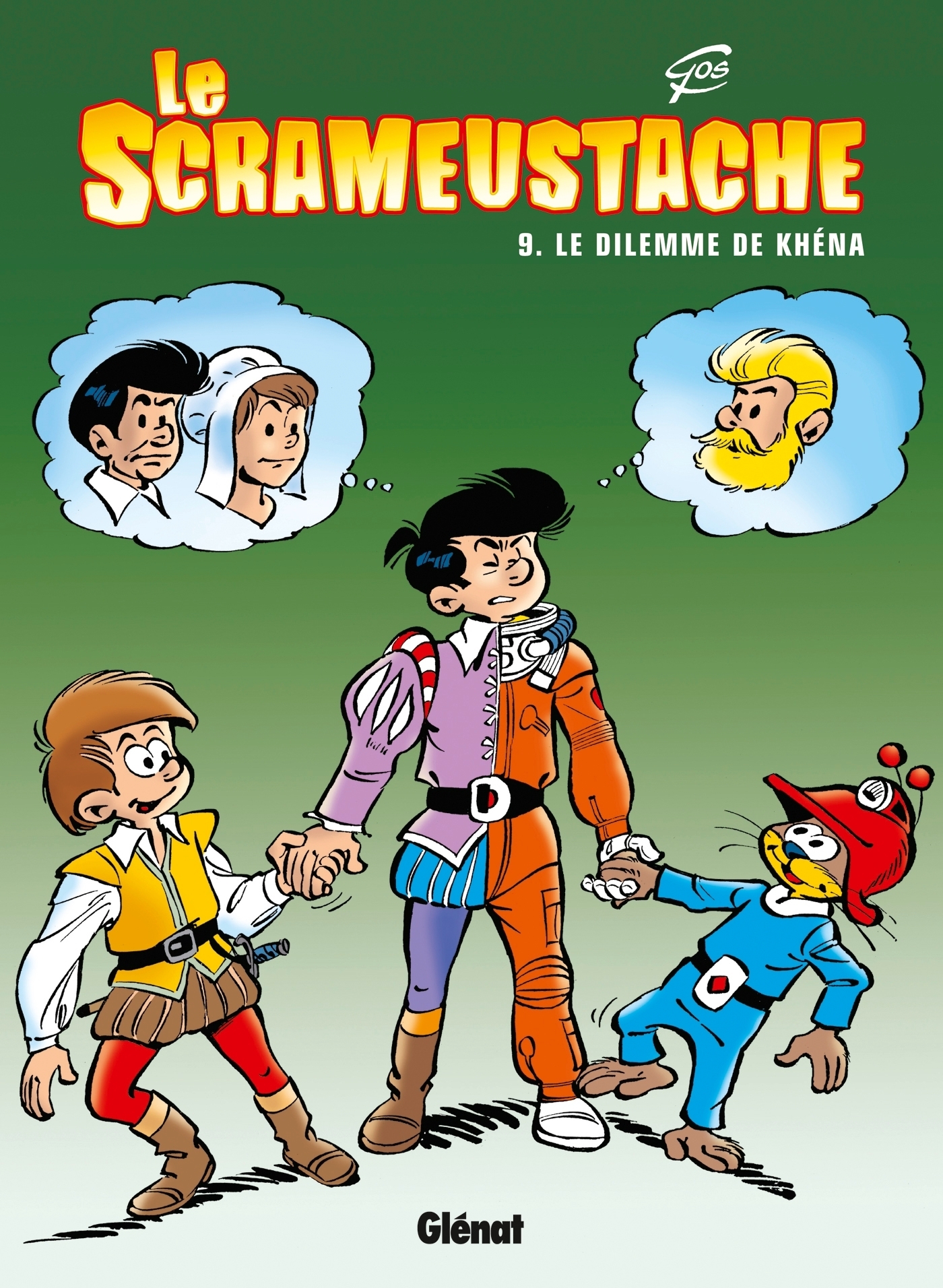 Le Scrameustache - Tome 9 - Le dilemme de khena (BD)