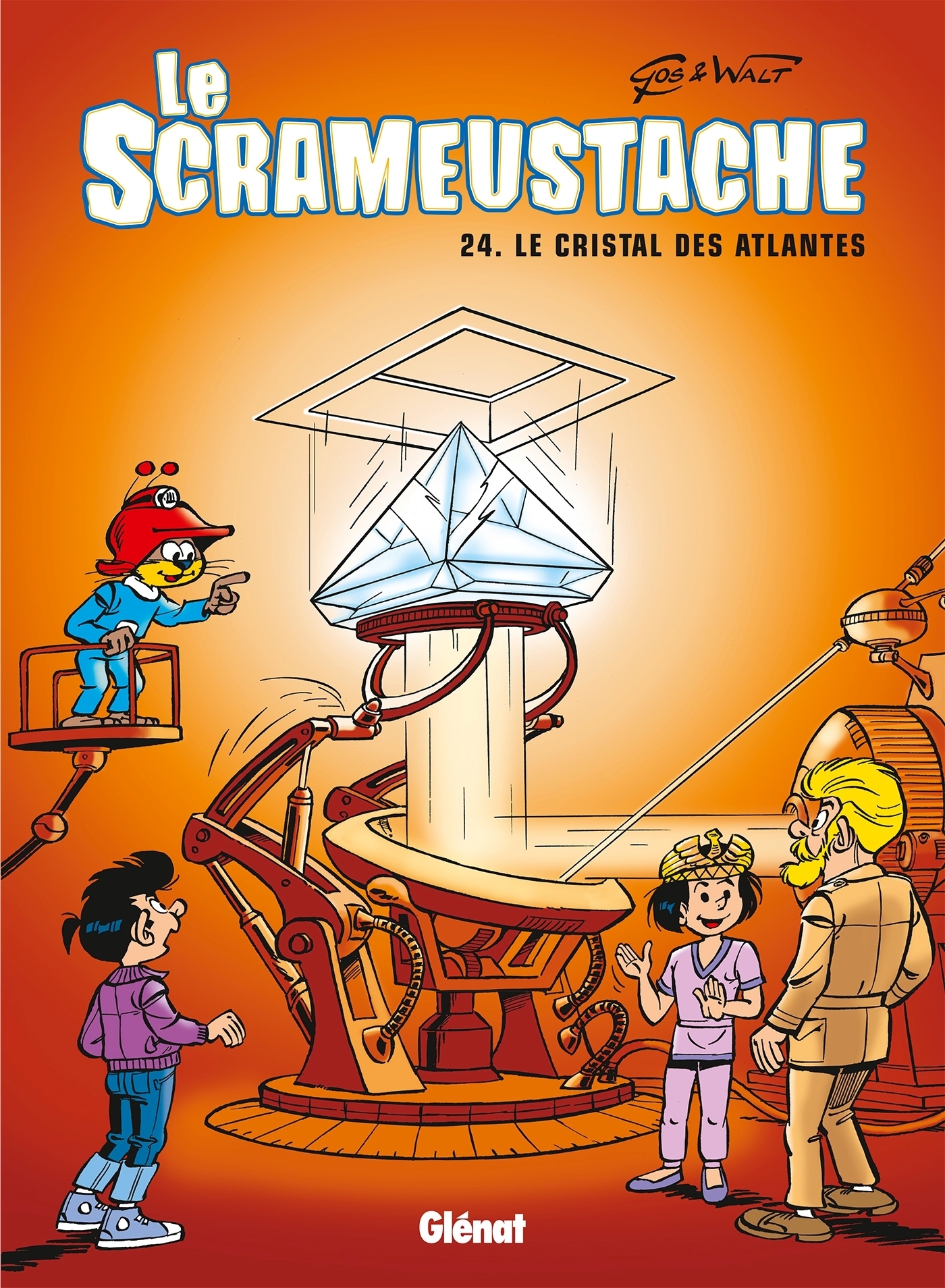 Le Scrameustache - Tome 24 - Le cristal des Atlantes (BD)