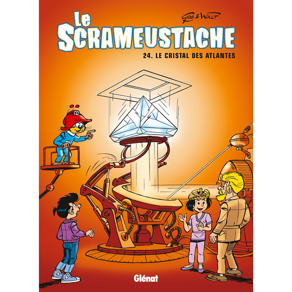 Le Scrameustache - Tome 24 - Le cristal des Atlantes (BD)