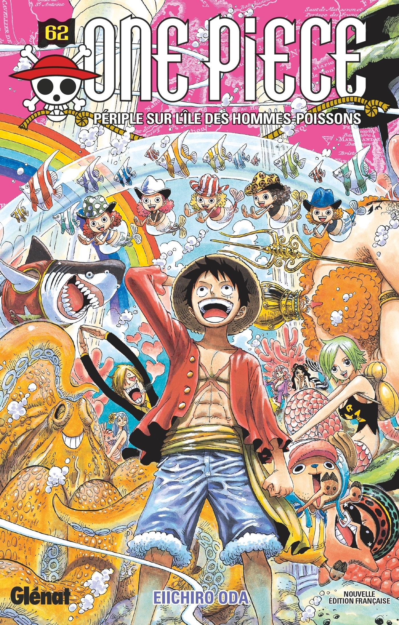 One Piece - Édition originale - Tome 62 - Périple sur l'île des hommes-poissons (Manga)