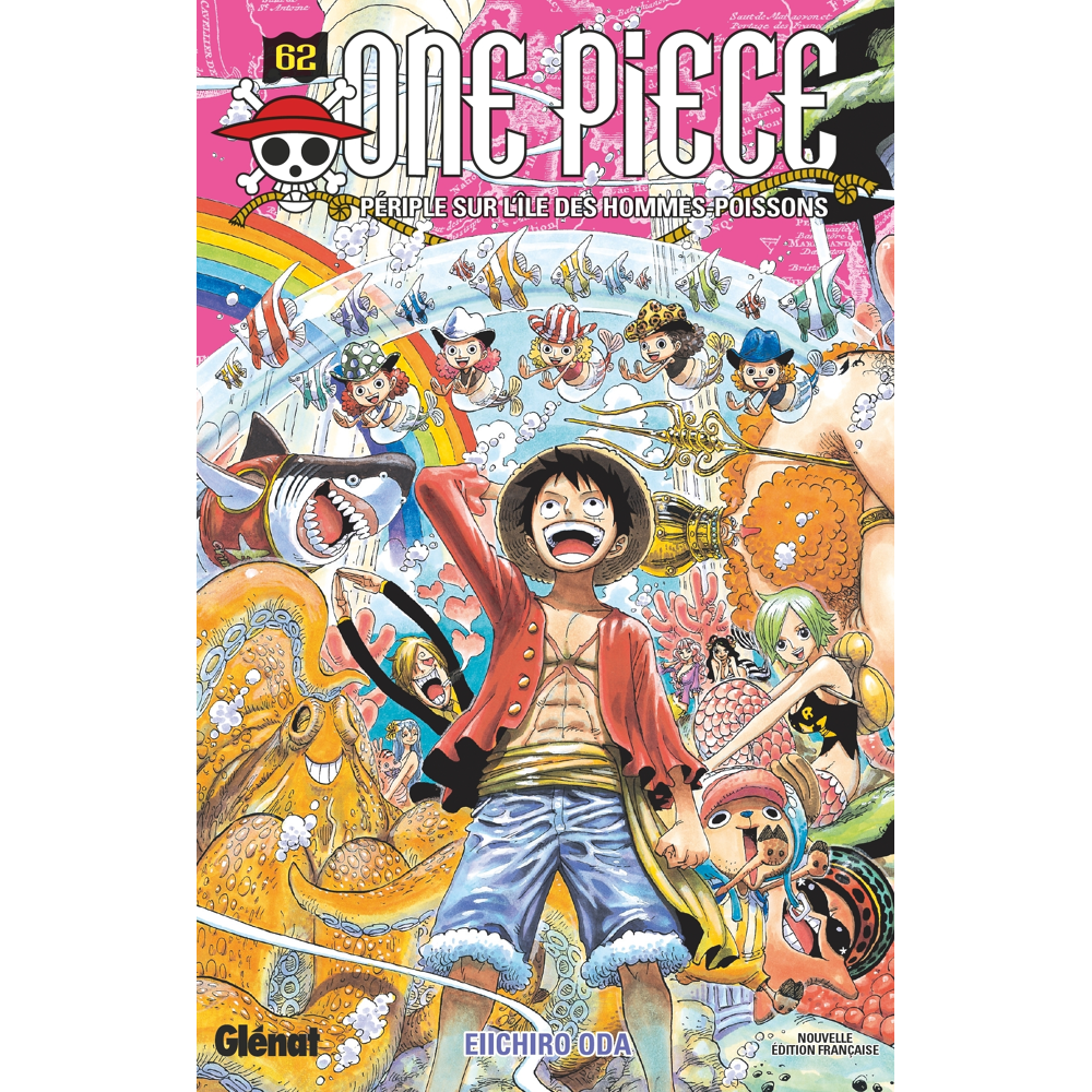 One Piece - Édition originale - Tome 62 - Périple sur l'île des hommes-poissons (Manga)