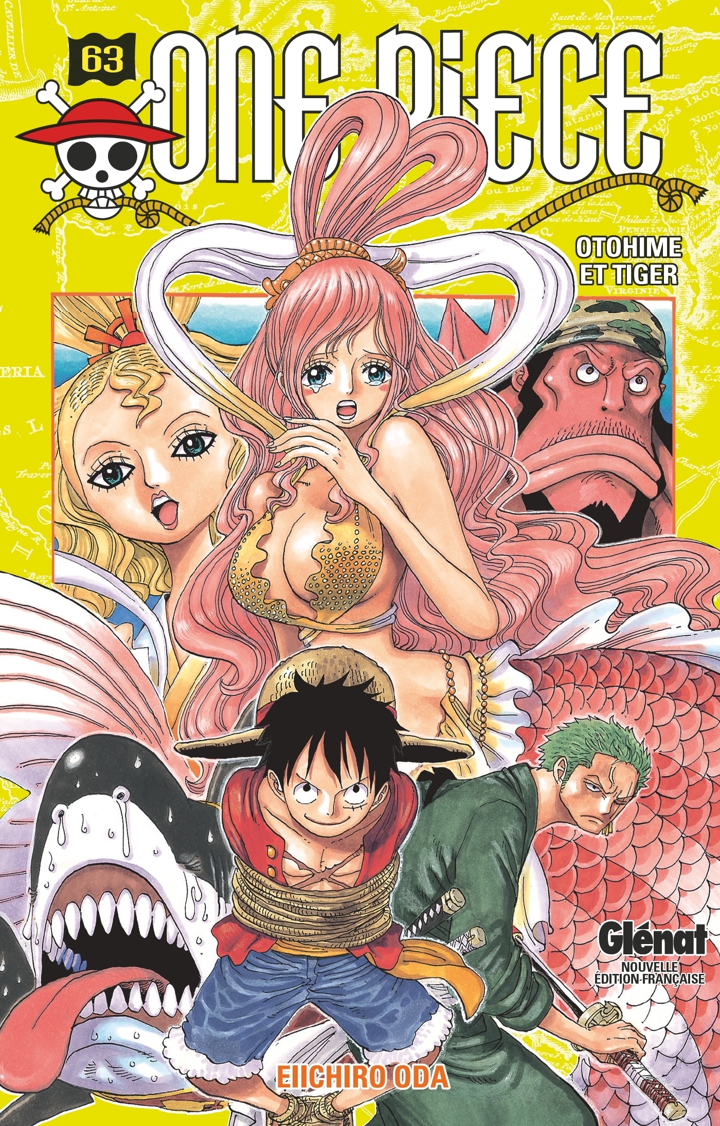 One Piece - Édition originale - Tome 63 - Otohime et Tiger (Manga)