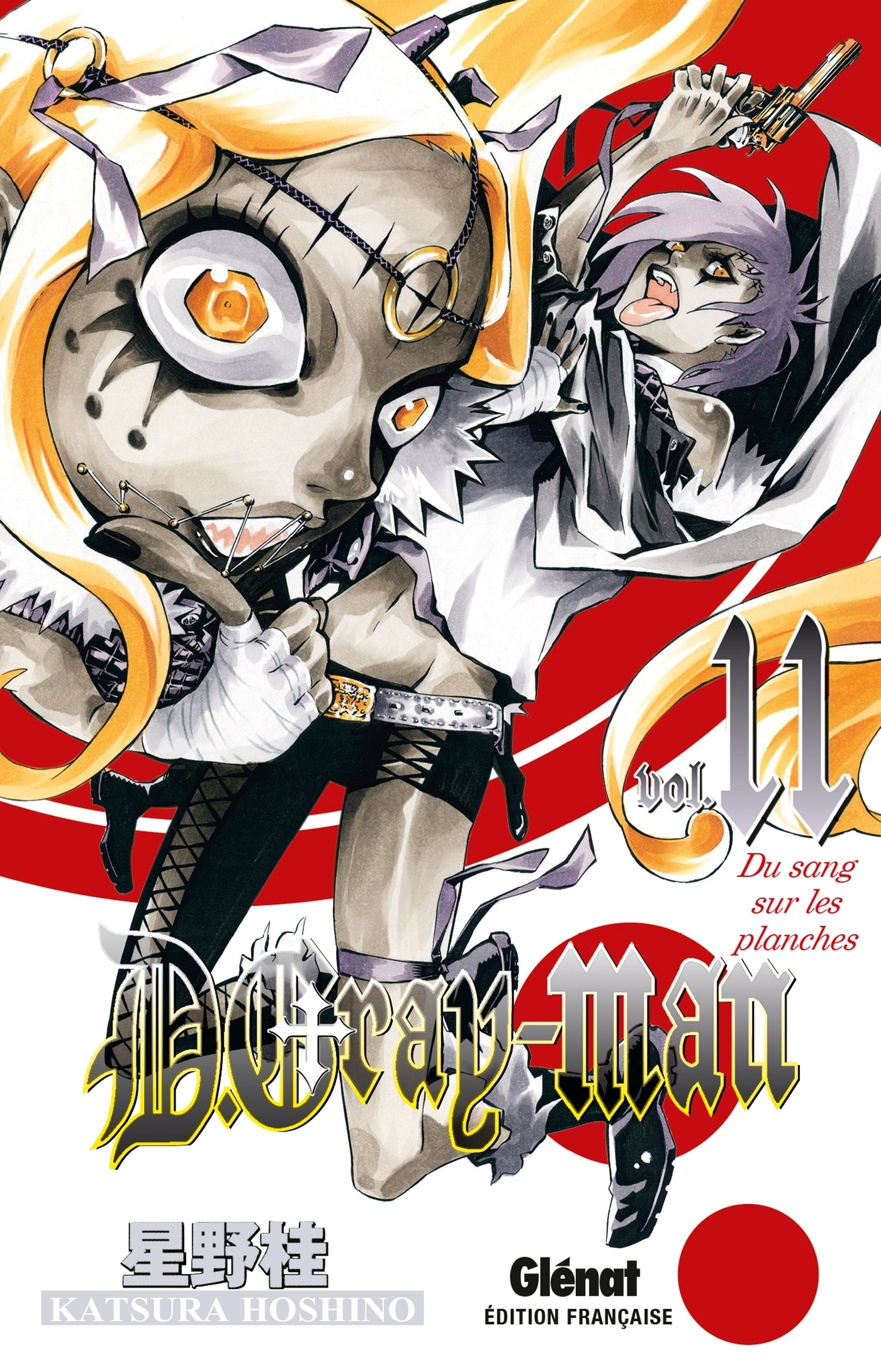 D.Gray-Man - Édition originale - Tome 11 - Du sang sur les planches (Manga)