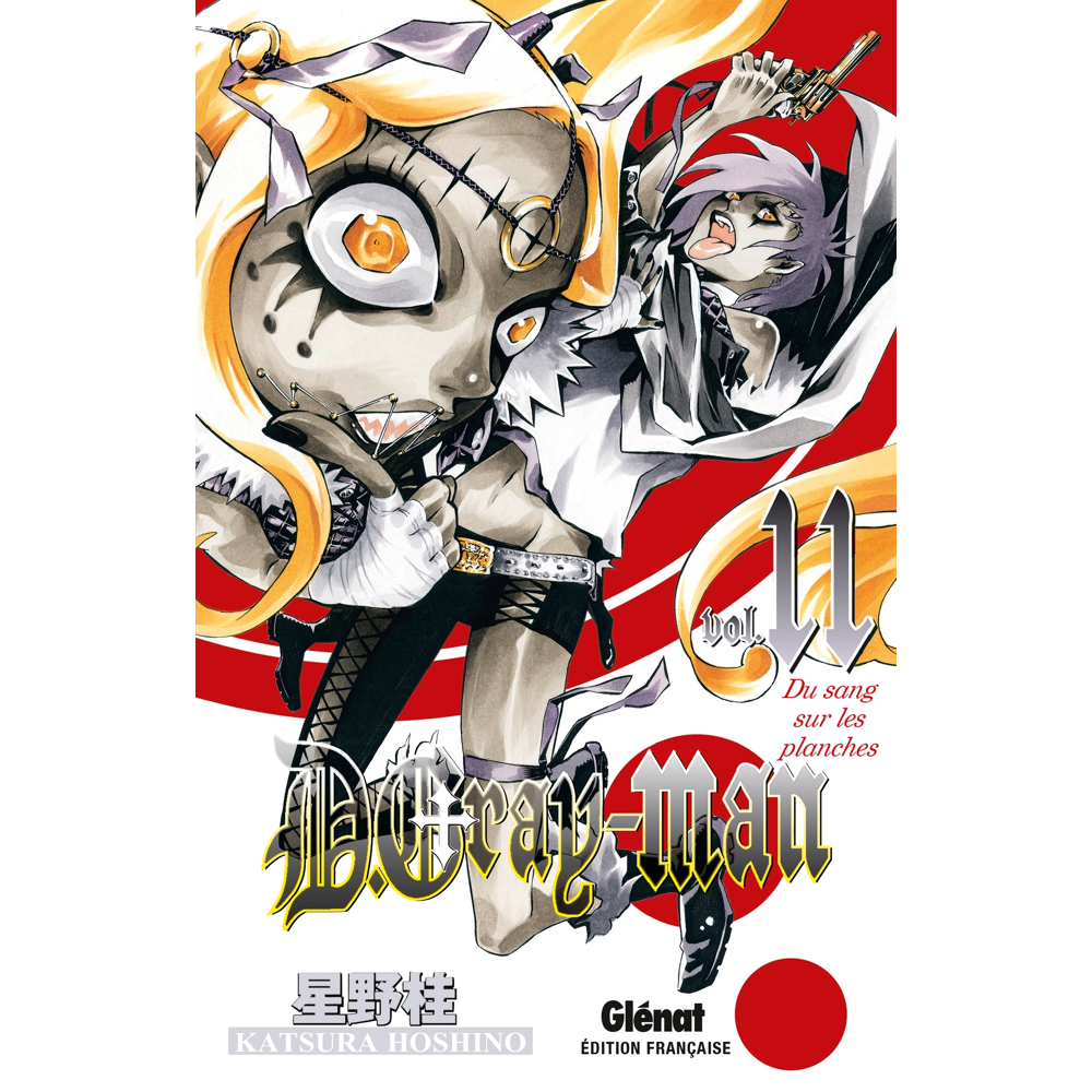 D.Gray-Man - Édition originale - Tome 11 - Du sang sur les planches (Manga)
