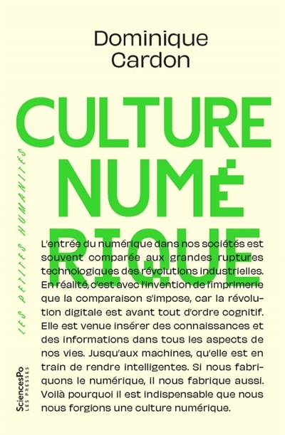 Culture numérique (Broché)