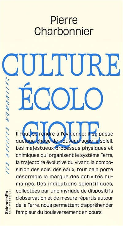 Culture écologique (Broché)