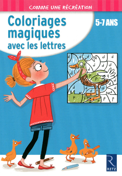 Coloriages magiques avec les lettres (Broché)