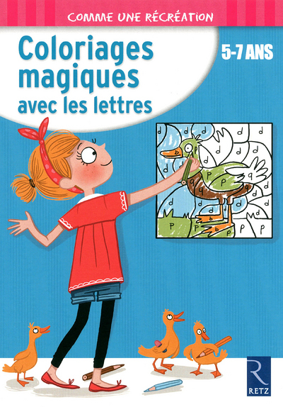 Coloriages magiques avec les lettres (Broché)